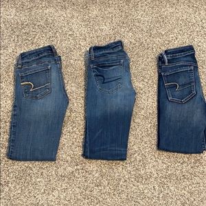 *BUNDLE* 3 pairs of American Eagle Jeans